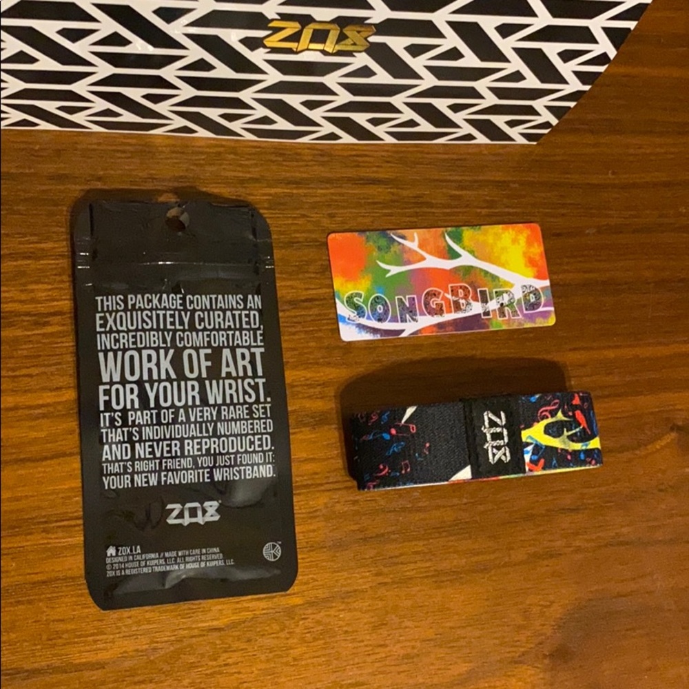 ZOX “Songbird” wristband